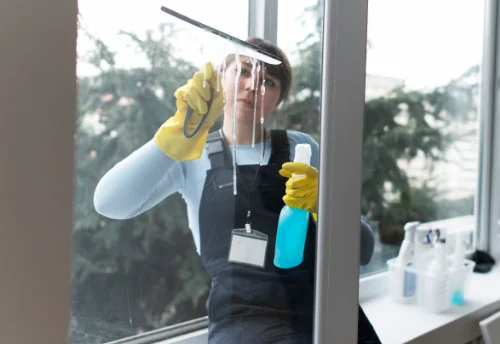 Nettoyage de vitres intérieures et extérieures à Saussemesnil